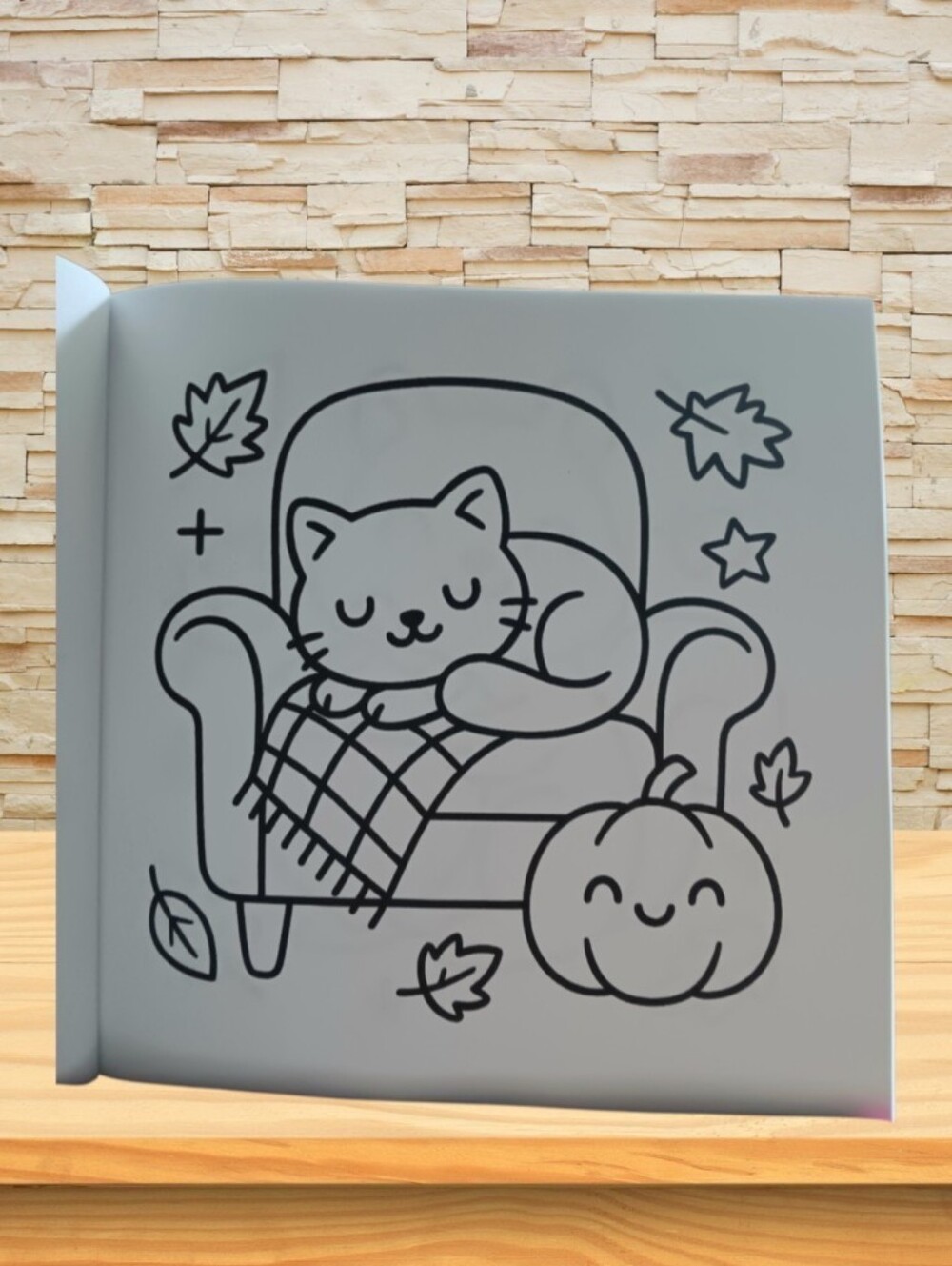 Fall Coloring Book Pumpkin Spice Latte Days - Picture 5 of 12